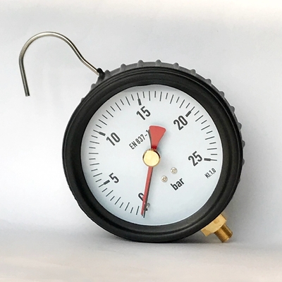 indicador de presión llenado líquido de acero inoxidable de acero inoxidable del indicador de presión de 100m m