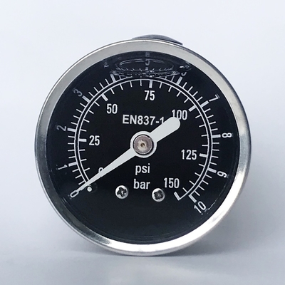 Barra de la PSI 10 del manómetro 150 todos los usos de acero inoxidables de la pulsación de la vibración del indicador de presión