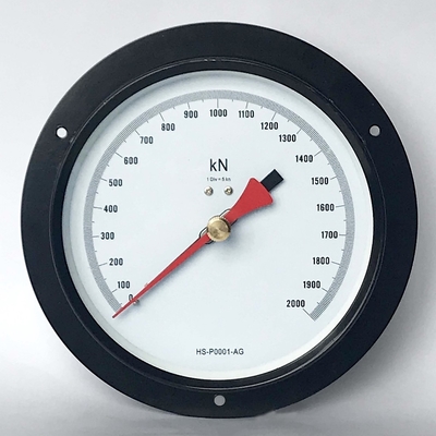 Un indicador de presión más de espalda del soporte del indicador de presión de la precisión de los SS 316 2000 KN 150m m