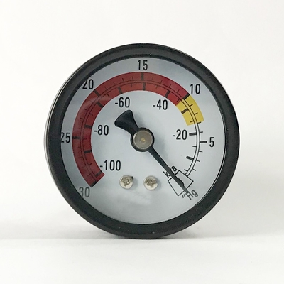 Indicador de presión de cristal de 100 Kpa de presión del indicador de la PC axial de aluminio del soporte