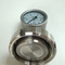 Barra 10 que cristaliza el indicador de presión higiénico del dial del indicador de presión del sello del diafragma 63m m