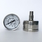 Barra 11 soporte axial del manómetro de la escala del triple del indicador de la presión del aceite de 1,5 pulgadas lleno de fluido