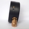 Soporte de cobre amarillo pintado de la parte inferior de la conexión del manómetro de presión del indicador 1 del dial para uso general de acero del MPa 4
