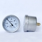 Indicador de presión de cobre amarillo del manómetro Ss316 de los bramidos del indicador de presión del soporte de la parte posterior de Internals 80 CmH2O
